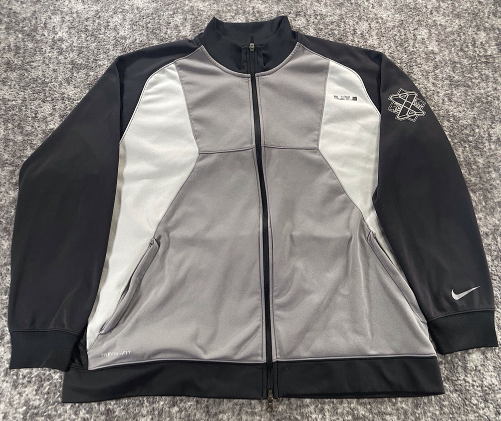 Nike Therma-Fit Lebron James Zip Up Sweatshirt Diamond Collection Mens Size 3XL